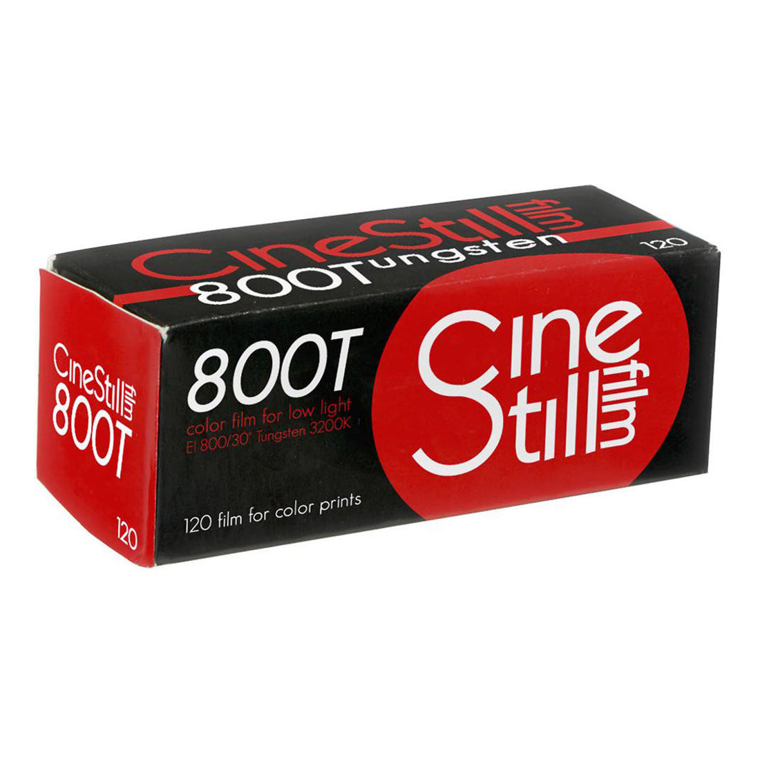 CineStill Film 800Tungsten Xpro C-41 Color Negative Film (120 Format) - Single Roll