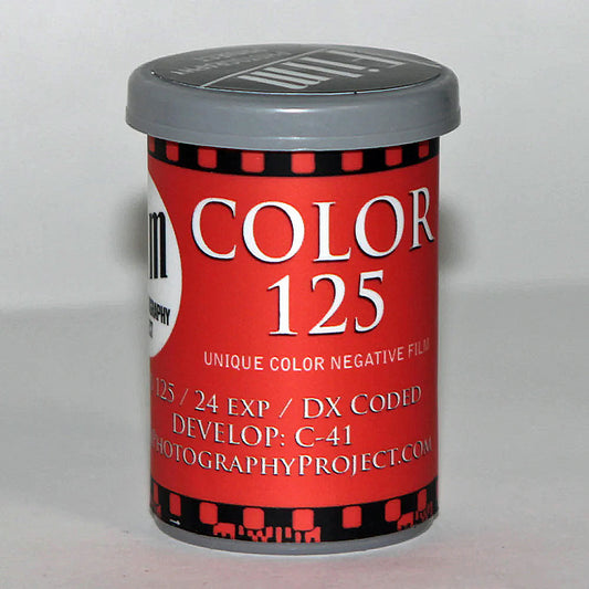 Film Photography Project COLOR 125 C-41 Color Negative Film (35mm, 24 exposures) - Single Roll