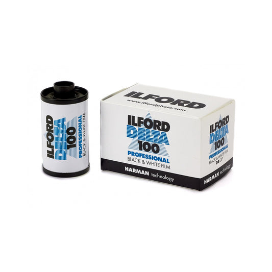 Ilford Delta 100 Black and White Negative Film (35mm, 24 Exposures) - Single Roll