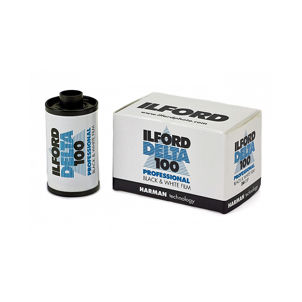 Ilford Delta 100 Black and White Negative Film (35mm, 36 Exposures) - Single Roll