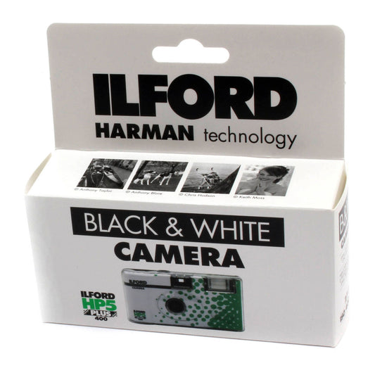 Ilford HP5 Plus Black and White Single-Use 35mm Film Camera (27 exposures)