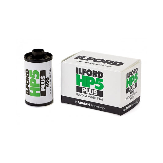 Ilford HP5 Plus Black and White Negative Film (35mm, 36 Exposures) - Single Roll