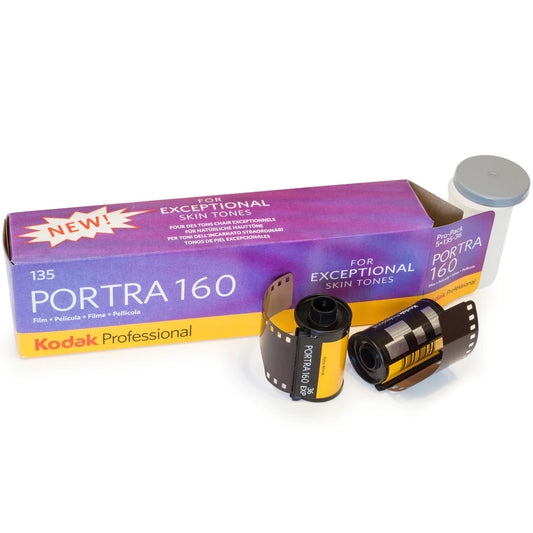 Kodak PORTRA 160 Color Negative Film (35mm, 36 Exposures) - Single Roll