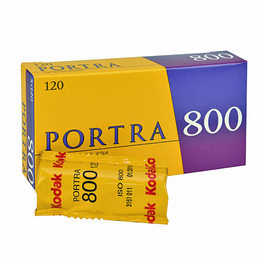 Kodak PORTRA 800 Color Negative Film (120 Format) - Single Roll