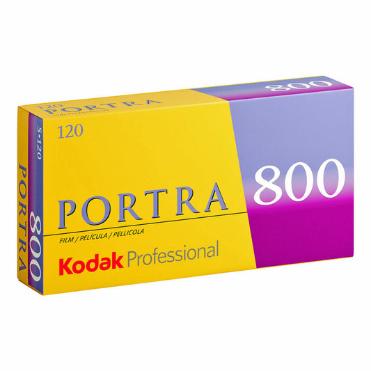 Kodak PORTRA 800 Color Negative Film (120 Format) - Single Roll