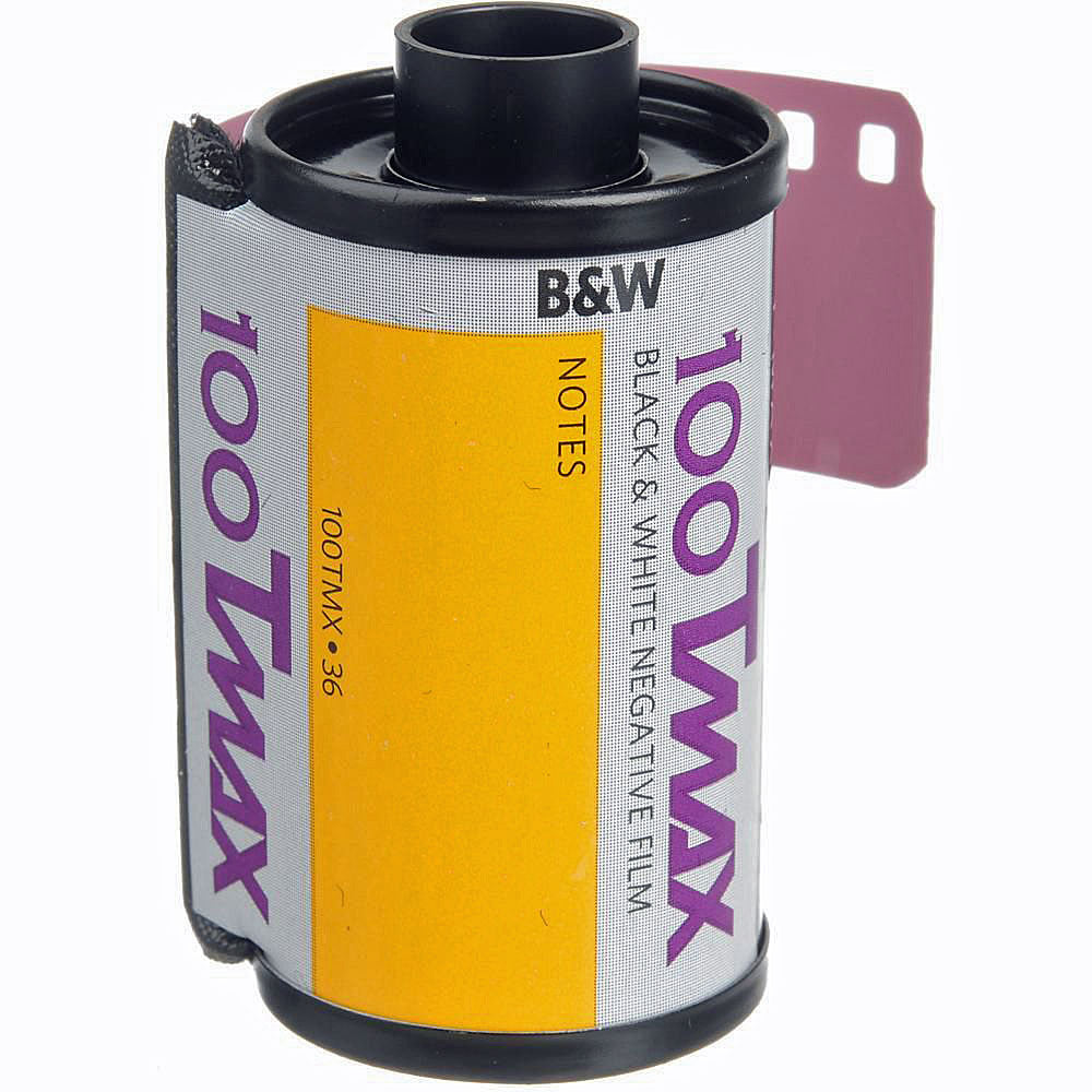 Kodak T-Max 100 Black and White Negative Film (35mm, 36 Exposures) - Single Roll