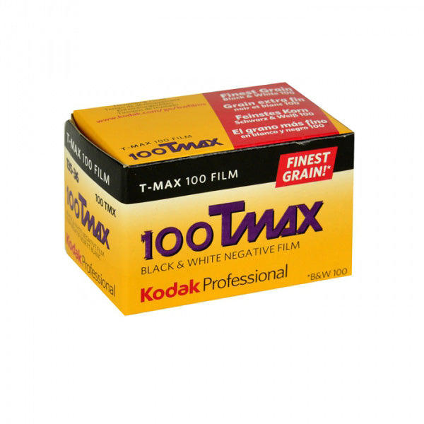 Kodak T-Max 100 Black and White Negative Film (35mm, 36 Exposures) - Single Roll