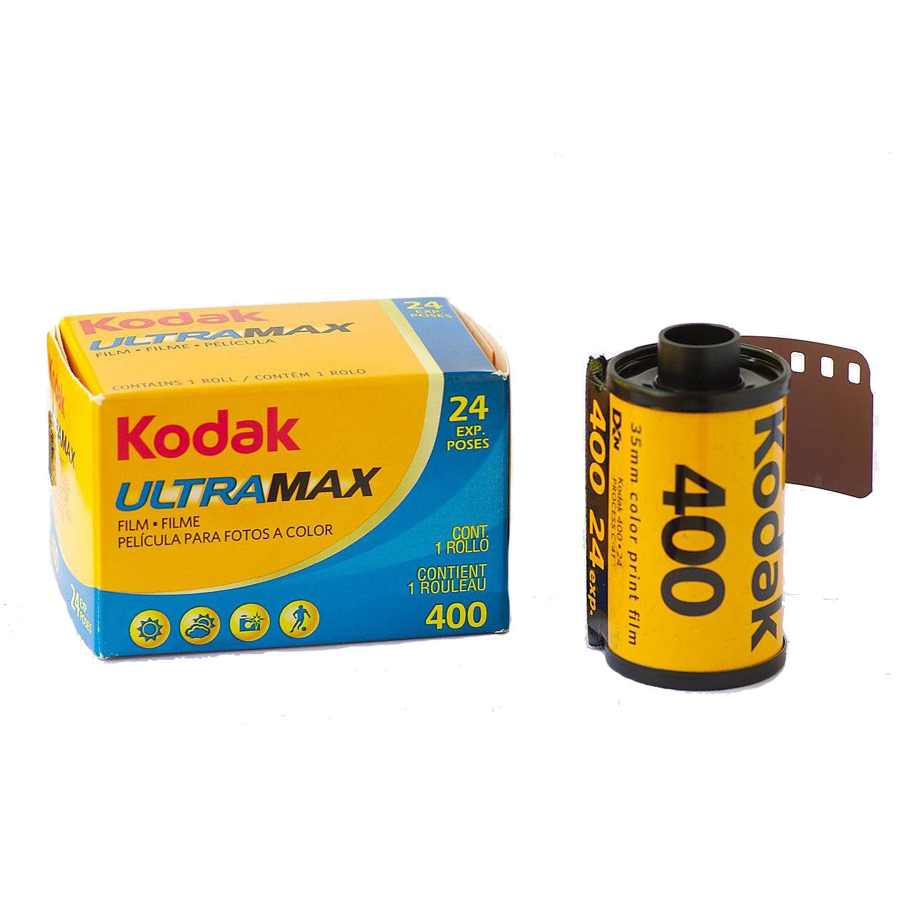 Kodak UltraMax 400 Color Negative Film  (35mm, 24 Exposures) - Single Roll