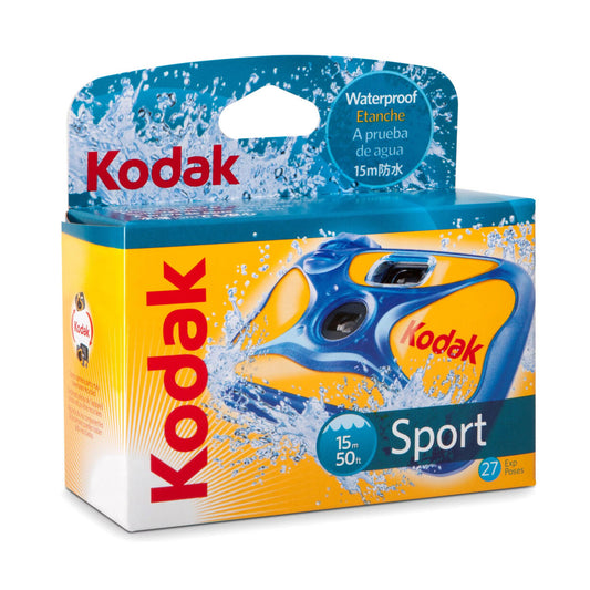 Kodak Sport Waterproof Single Use 35mm Film Camera (27 Exposures)
