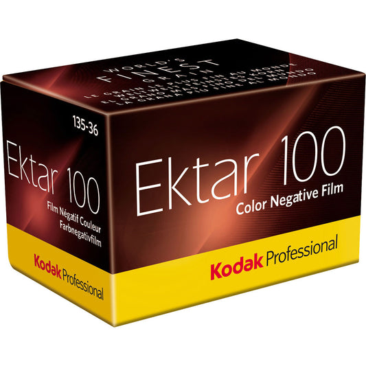 Kodak Ektar 100 Color Negative Film (35mm, 36 Exposures) - Single Roll