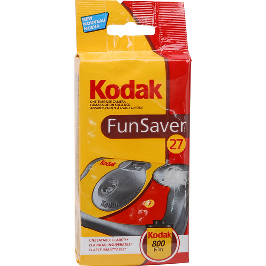 Kodak FunSaver Single Use 800 35mm Film Camera (27 Exposures)