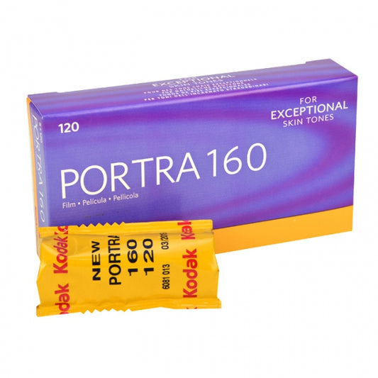 Kodak Portra 160 Color Negative Film (120 Format) - Single Roll