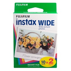 Fujifilm Instax Wide Instant Color Film - 2 Pack (20 Sheets)