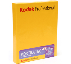 Kodak PORTRA 160 4x5 Color Negative Film (10 Sheets)